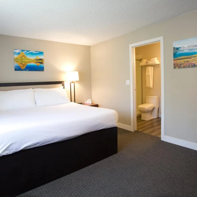 غرفة بسرير كينج، Valemount Vacation Inn 3/10