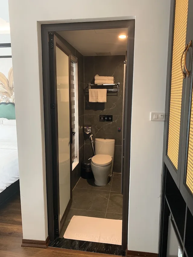 غرفة جونيور بإطلالة على المدينة بشرفة، Aquarius Premium Hotel 4/4