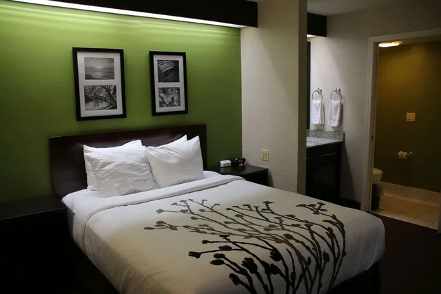 Room, Queen Bed, Sleep Inn Near Great Lakes Naval Base 2/3
