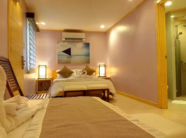 غرفة عائلية بسريرين كوين، Shore Time Hotel Boracay 2/6