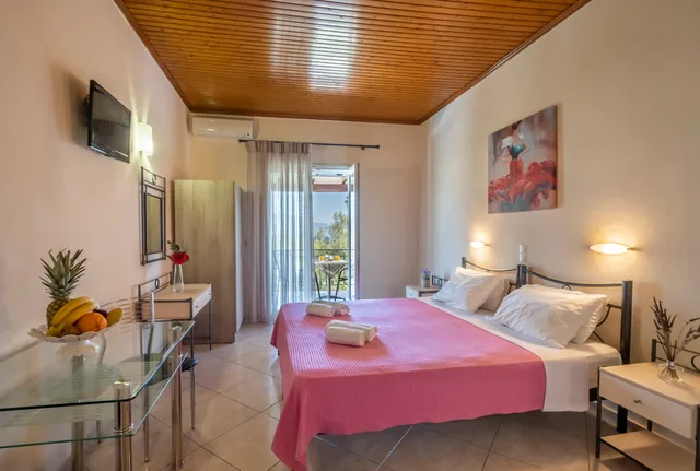 استوديو بسريرين مزدوجين، Ziogas Apartments 1/4