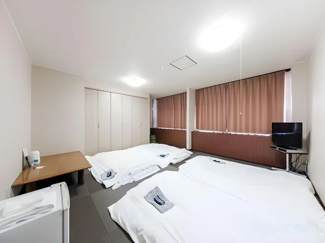 غرفة يابانية بفرشتي فوتون، Hotel Tetora Hakodate Ekimae 1/1
