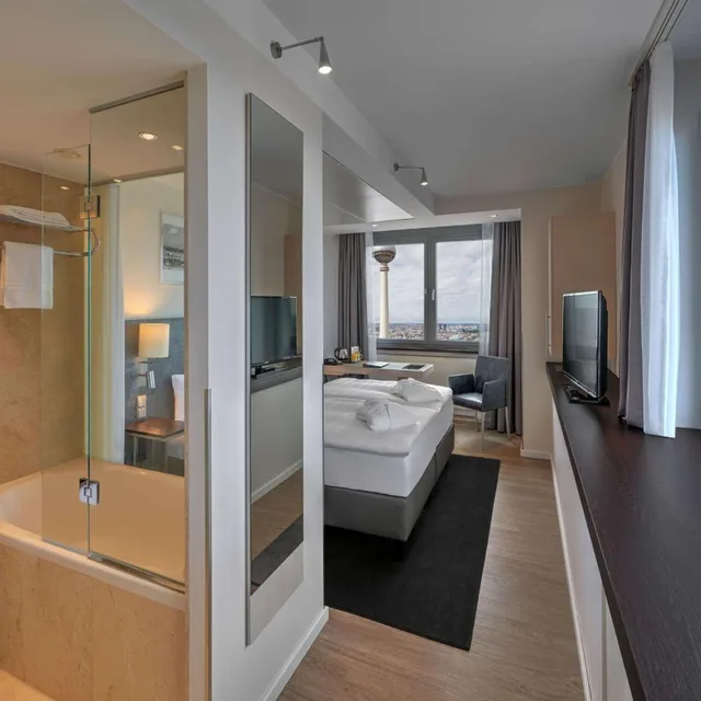 Panorama, City View، Park Inn by Radisson Berlin Alexanderplatz 4/5