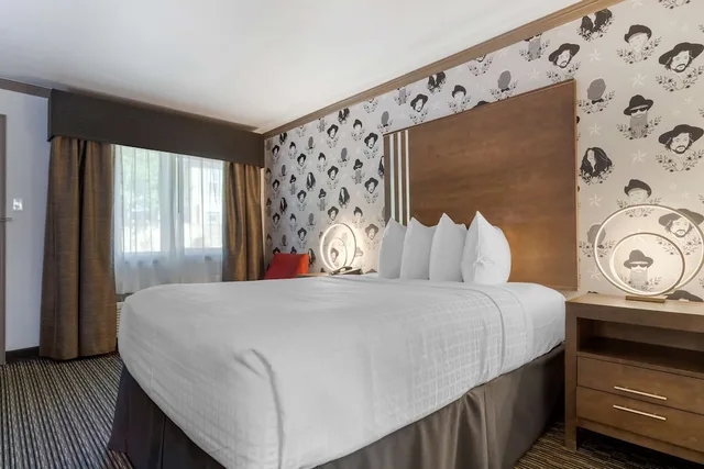 غرفة قياسية بسرير كينج بإطلالة على الفناء، Aiden Austin City Hotel 1/7