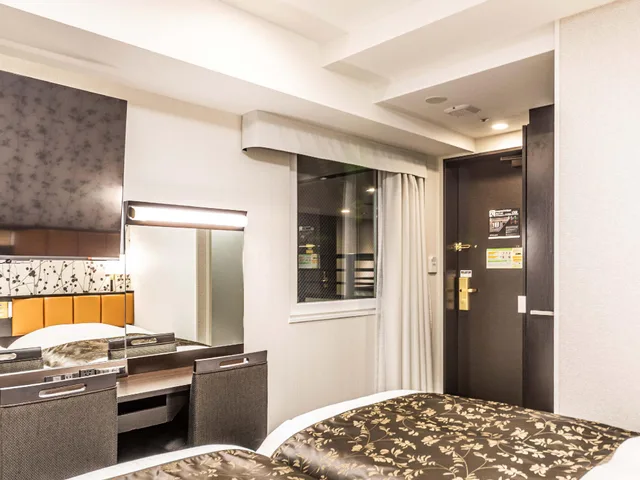 Casual, Twin Beds, No View، APA Hotel & Resort Ryogoku Eki Tower 1/1