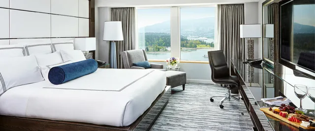 غرفة ديلوكس بإطلالة على المرفأ، Pan Pacific Vancouver 1/2