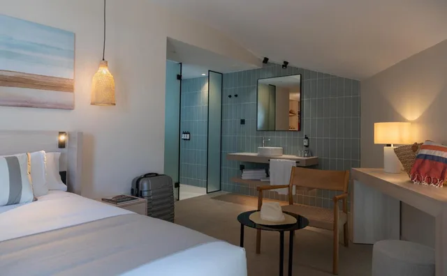 جناح جونيور بسرير مزدوج أو سريرين منفصلين، AQUA Hotel The Breeze - All Inclusive - Adults Only 10/10