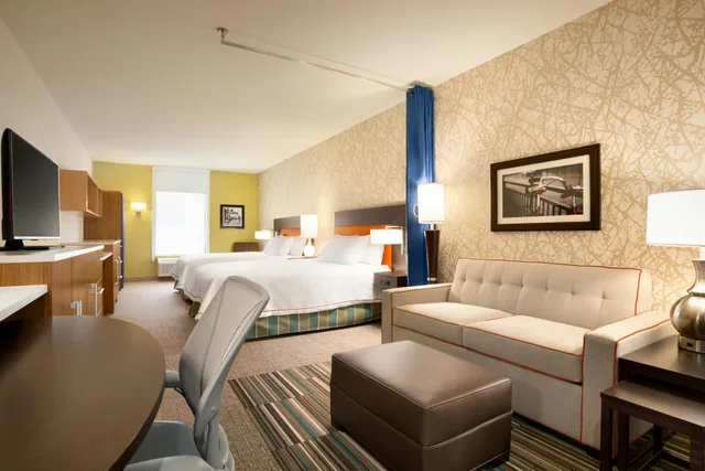 استوديو بسريرين كوين، Home2 Suites by Hilton Birmingham Downtown 2/3