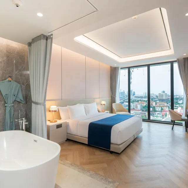 جناح شهر العسل بإطلالة على البحر، Arbour Hotel and Residence Pattaya (SHA Plus+) 8/10