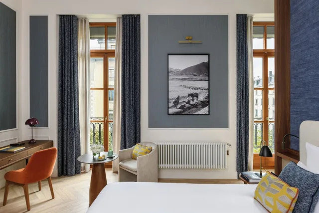 Traveller, Deluxe, King Bed، Hotel Metropole Geneve 2/5