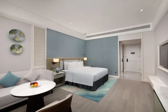 غرفة ديلوكس بسرير كينج، Yuehua Hotel, Xiamen Seaside 2/4