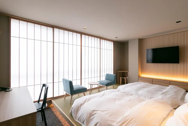 Japanese Western, Modern, Superior, Twin Beds, Ureshino Onsen Yadoya Uchiroji Hondori 1/1