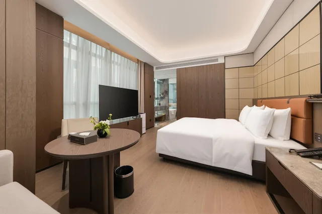 غرفة بريميير بسرير كينج للمدخنين، Wyndham Fuzhou Gulou 5/6