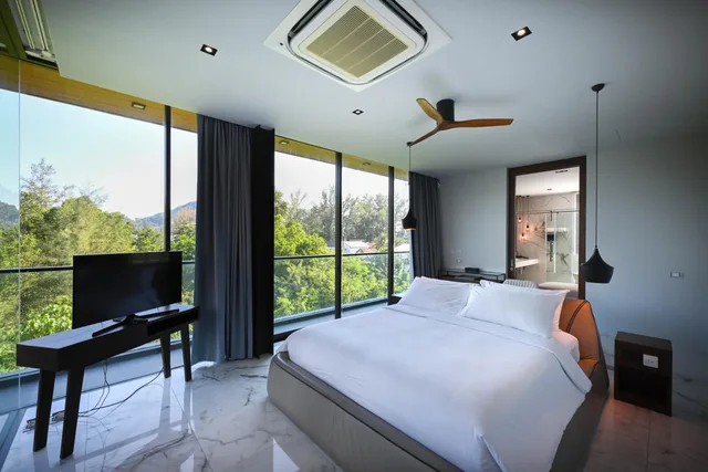 3 Bedrooms, Pool, Villa, 1 Queen and 2 King Beds، Glam Habitat Hotel 1/1
