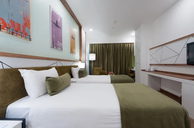 غرفة ديلوكس بسرير مزدوج أو سريرين منفصلين، ISG Airport Hotel 1/6