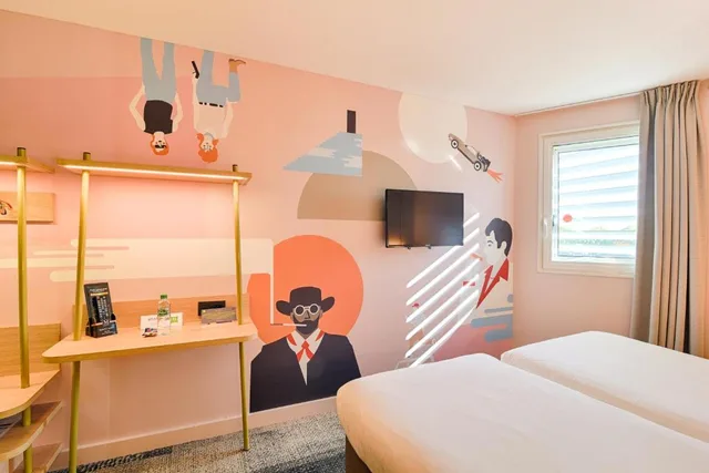 غرفة بسرير مزدوج، Ibis Styles Lyon Confluence Hotel 8/9
