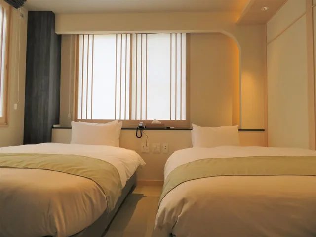 Semi Western, Style, Twin Beds، Kashoutei Hanaya 1/1