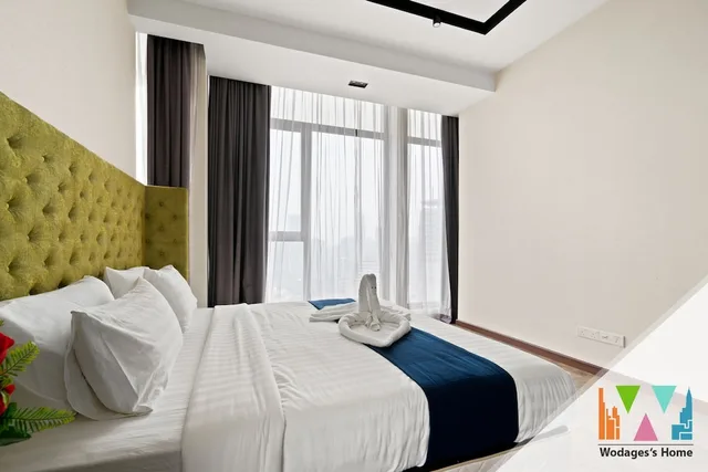 2 Bedrooms, Apartment, 1 King and 1 Single Beds, Kuala Lumpur City Center View، Expressionz KLCC by Wodages 3/10