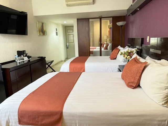 غرفة قياسية بسريرين مزدوجين، Hotel Poza Rica Centro 6/8