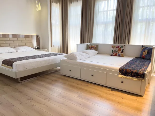 غرفة عائلية بحمام مشترك، Puding Hotel 1/6