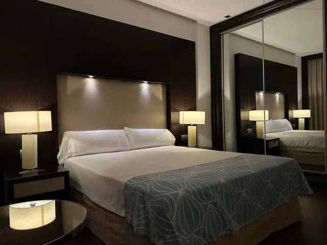 غرفة بسرير مزدوج أو سريرين منفصلين، Hotel Palacio Albacete and Spa 8/10