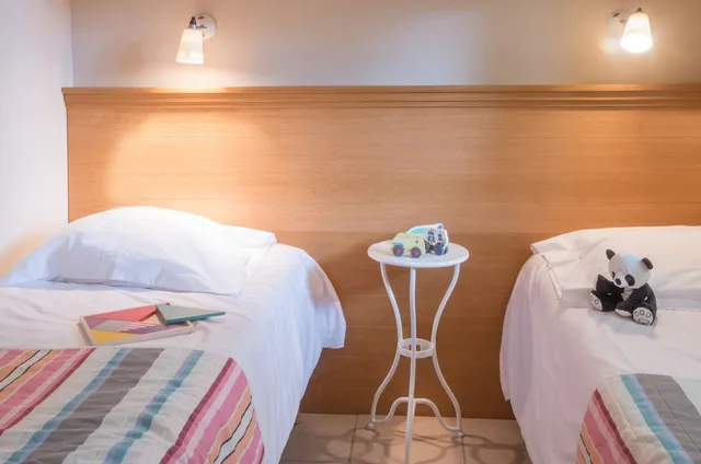 1 Bedroom, Apartment, Twin Beds, Sofa, Balcony or Terrace، Residence Les Dunes Du Medoc 1/6