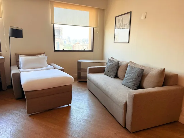 جناح بغرفتي نوم بمطبخ في طابق مرتفع، Staybridge Suites Sao Paulo 3/10