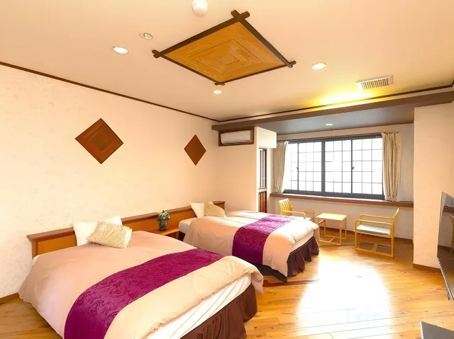 Standard, Twin Beds, No Bathroom، Nagomi no Yado Mutsuki 1/1
