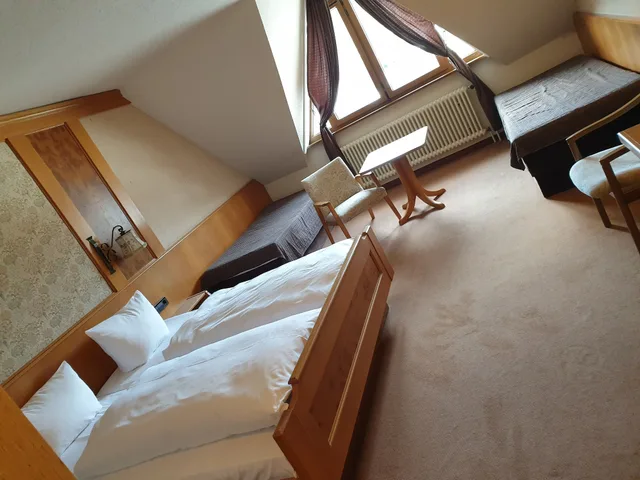 Retro, Comfort, Family, 1 Double and 1 Single Bed, Balcony، Hotel Waldblick 2/10