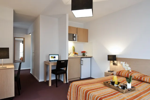 استوديو كبير بسرير مزدوج، Aparthotel Adagio Access Saint Louis Bale 7/10