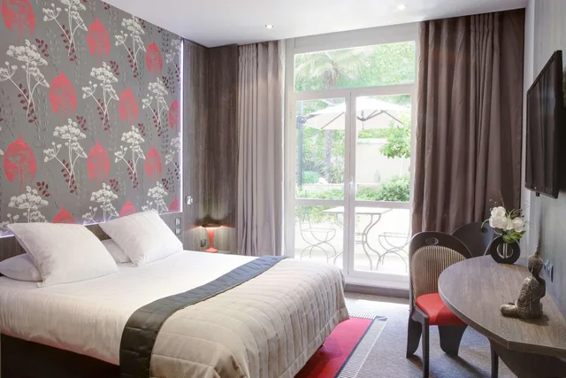 غرفة بسرير مزدوج بإطلالة على المدينة، Best Western Premier Patio Des Artistes 1/2