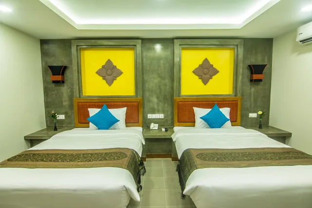 غرفة ديلوكس بسريرين منفصلين بشرفة، Chhaylong Angkor Boutique Hotel 2/5