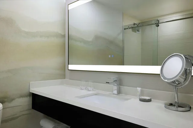غرفة بريميوم بسرير مزدوج، Chicago Marriott Northwest 3/3
