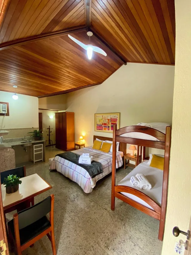 Family, 1 King and 1 Single Beds, Bunk Bed, Pousada Lua Cheia 2/4