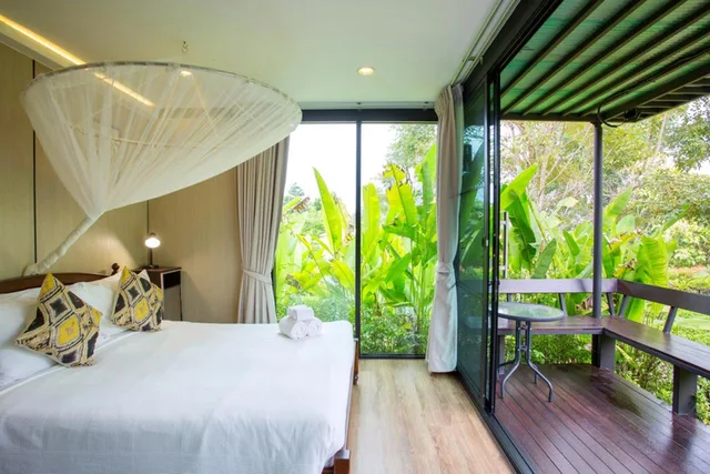 غرفة بغرفة نوم واحدة، Limon Villa Khao Yai by SLH 2/3