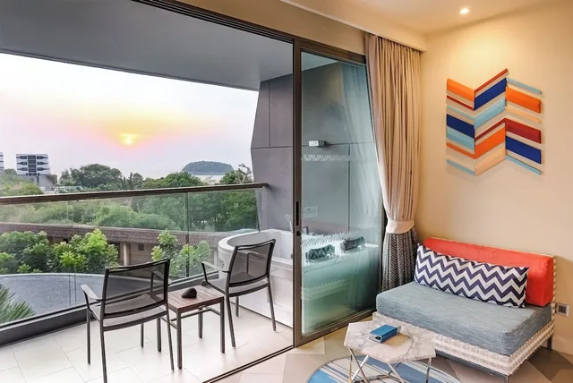 غرفة سوبيريور بإطلالة على البحر بإطلالة جزئية على البحر، The SIS Kata Resort - Adults Only 7/10