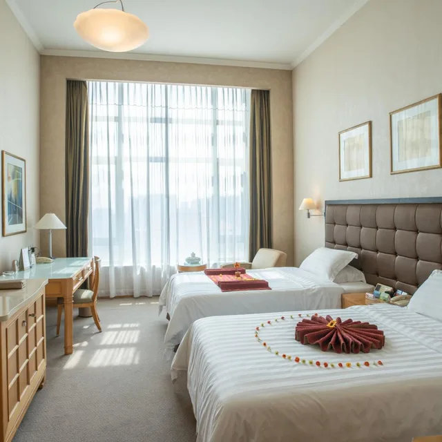 غرفة تنفيذية بسريرين منفصلين، Shantou Junhua Haiyi Hotel 4/9