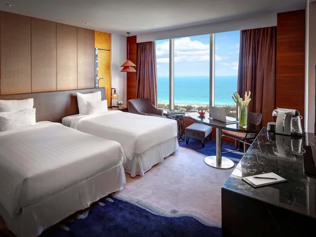 جناح رئاسي بسرير كينج بغرفتي نوم مع دخول صالة النادي، Pullman Vung Tau 2/3