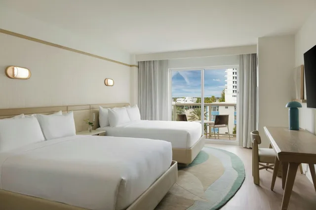 غرفة بسريرين كوين، Fort Lauderdale Marriott Pompano Beach Resort and Spa 4/15