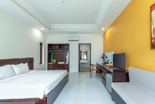 بنغل حصري بسرير كينج بإطلالة على الحديقة، Kingo Retreat Resort 1/8