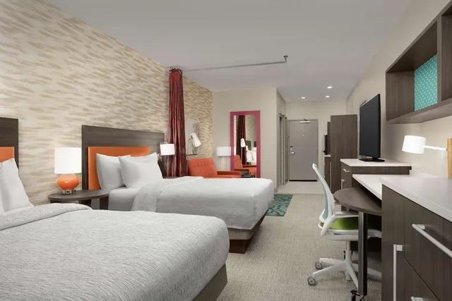 جناح استوديو بسريرين كوين بحوض استحمام، Home2 Suites by Hilton Abilene Southwest 3/4