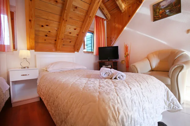 غرفة بسريرين منفصلين، Villa Matejuska 9/10