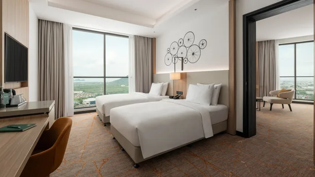 جناح بغرفتي نوم بمطبخ صغير، Holiday Inn & Suites PENANG PRAI 4/6