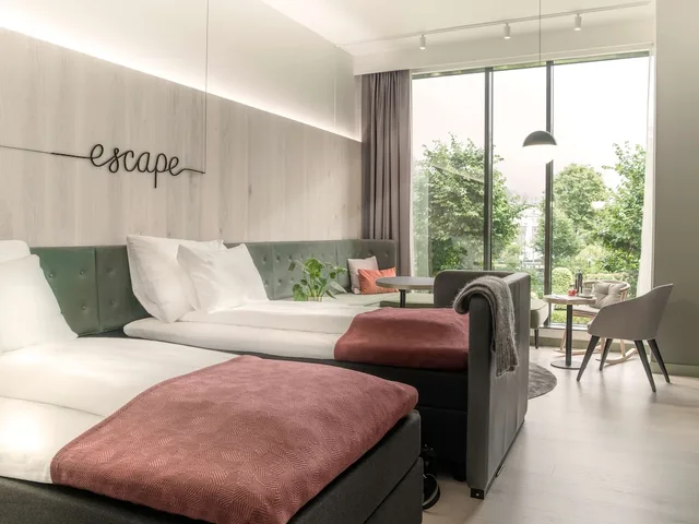 غرفة كبيرة بسريرين منفصلين، Hotel Norge By Scandic 1/10