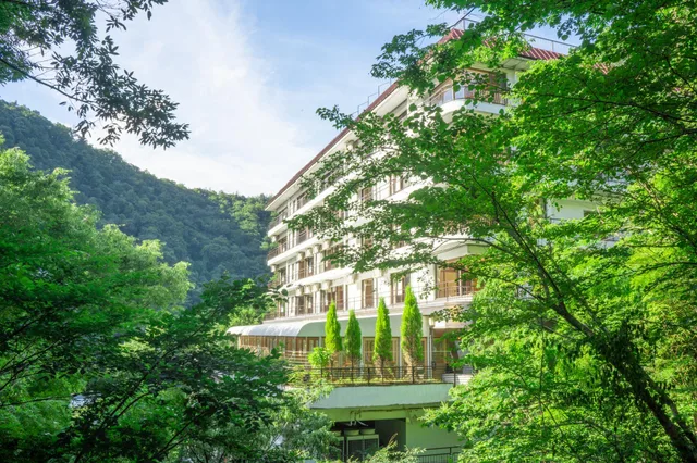 غرفة يابانية بانورامية بإطلالة، Hakone Yumoto Hotel 1/1