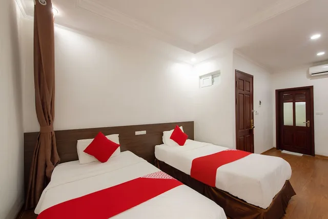 غرفة قياسية بسريرين منفصلين، Super OYO Capital O 387 Bach Duong Hotel 3/5