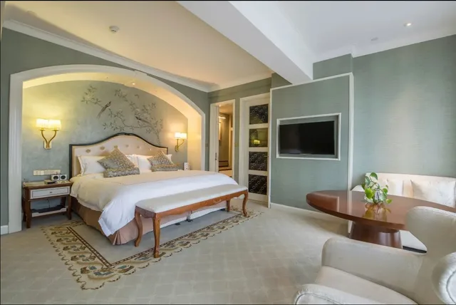 غرفة تنفيذية بسرير كينج، Urban Island Hotel Shanghai 2/2