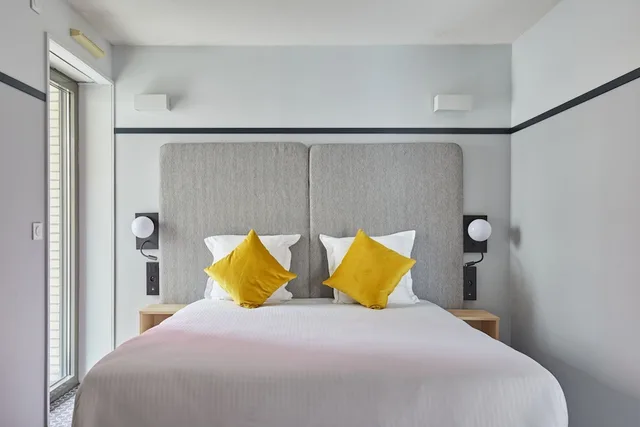 شقة بسريرين منفصلين مع سرير سحّاب إضافي، Appart'hotel Odalys City - Lyon Centre Confluence 6/10