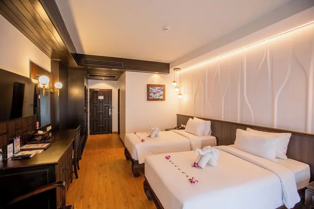 غرفة ديلوكس بسرير مزدوج بإطلالة على المسبح، Nipa Resort 7/10