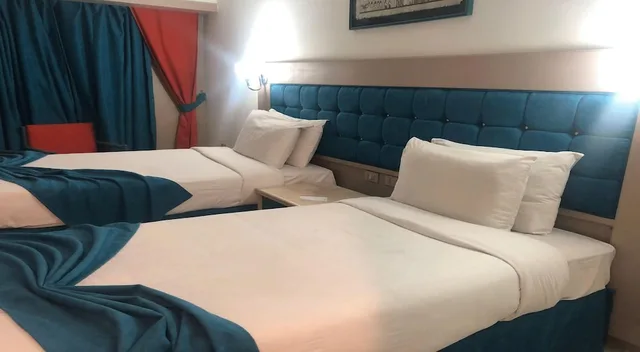 غرفة قياسية بسريرين منفصلين بإطلالة على الحديقة، Aracan Eatabe Luxor Hotel 2/3